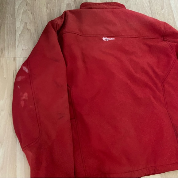 Milwaukee M12 Toughshell Heated Jacket Size XX Large Red XXL UNTESTED - Picture 7 of 10